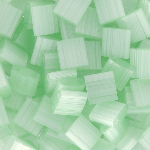 Miyuki Tila Beads 5x5x1.9 mm TL-2559-1 - Silk Pale Green x10g