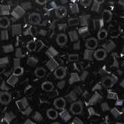 Miyuki Delica 10/0 Hex Cut DBMC0010 - Black x8gr|raw }}