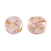 Kalos® par Puca® 4x3 mm - Opaque Mix Rose Gold Ceramic Look x10g