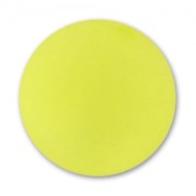 Perle ronde Polaris Dépolie 20 mm Jaune Fluo x1