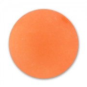 Perle ronde Polaris Dépolie 16 mm Orange Fluo x1
