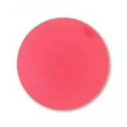 Perle ronde Polaris Dépolie 10 mm Coral Fluo x1