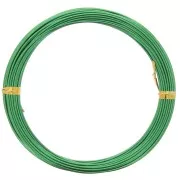Fil Aluminium anodisé 1 mm - Vert prairie x10m
