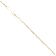 Chaîne maille Rectangle alternée Forçat limée 1.8mm - Gold filled or laminé x50cm|raw }}