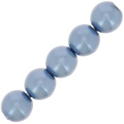 Rondes nacrées 4 mm Sea Foam x100