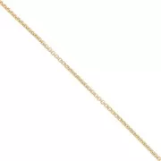 Chaîne maille vénitienne 1.7 mm en Gold filled (or laminé)  x 20 cm