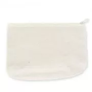 Pochette maquillage en coton 18x14 cm Naturel x1