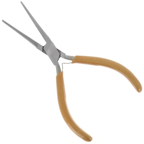 Pince plate bouts longs avec manche pailleté x1