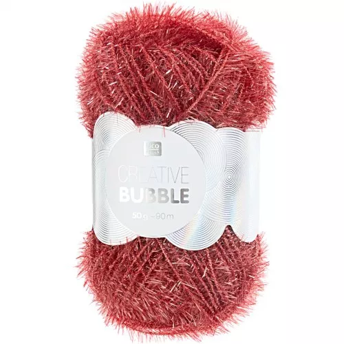 Creative Bubble - Fil à crocheter pour éponge tawashi - Baie x50g