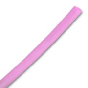 Cordon en plastique creux 3 mm Rose x 2 m|raw }}