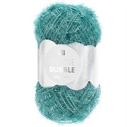 Creative Bubble - Fil à crocheter pour éponge tawashi - Turquoise x50g|raw }}