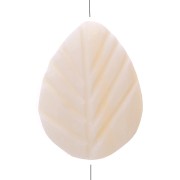 Perles en nacre - forme feuille 18x12 mm x10|raw }}