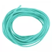 Coton ciré 1 mm Light Turquoise x5 m