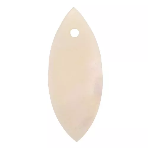 Sequins navettes en nacre 22x9 mm x10