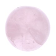 Cabochon rond 5 mm en pierre gemme - Quartz rose x1|raw }}