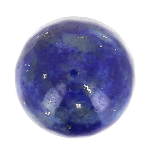 Cabochon rond 5 mm en pierre gemme - Lapis lazuli x1
