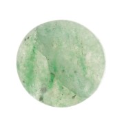 Cabochon rond 5 mm en pierre gemme - Aventurine x1|raw }}