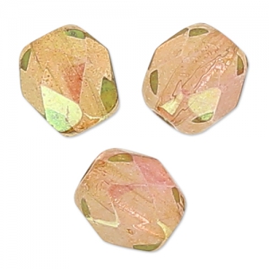 Facettes 4 mm Crystal Red Luster x50