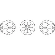 Perles rondes  PureCrystal 5000 4 mm Rose  x20