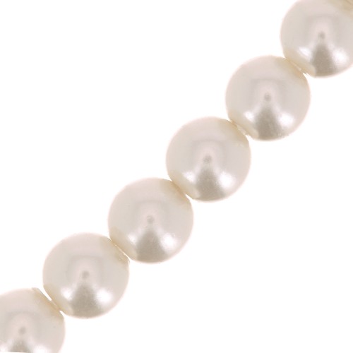 Perles rondes nacrées Preciosa - Round Pearl Maxima 4 mm - Creamrose x30