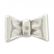 Poussoir pour lacet 5 mm noeud argenté vieilli x1|raw }}