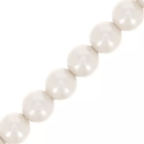 Perles rondes nacrées Preciosa - Round Pearl Maxima 4 mm - White x30