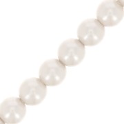 Perles rondes nacrées Preciosa - Round Pearl Maxima 5 mm - White x25|raw }}