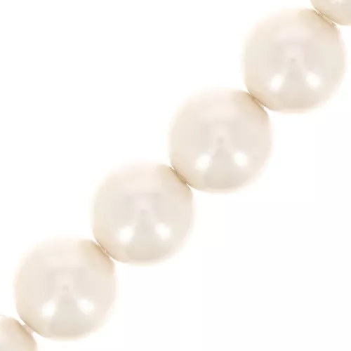 Perles rondes nacrées Preciosa - Round Pearl Maxima 8 mm - Creamrose x10