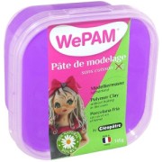 Pâte de modelage sans cuisson WePam Violet x145gr|raw }}