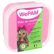 Pâte de modelage sans cuisson WePam Rose Dragée x145gr
