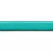 Lacet cuir reconstitué double-face 3 mm Turquoise x1m