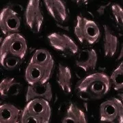 Twin beads 2.5x5 mm Dark Bronze x20g