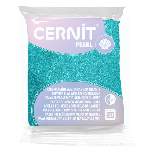 Pâte Cernit Pearl - Vert (n°600) x56gr