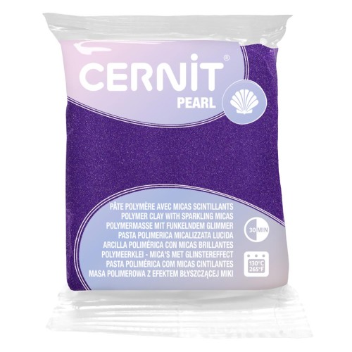 Pâte Cernit Pearl - Violet (n°900) x56gr