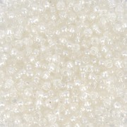 Perles rocailles Preciosa 11/0 2 mm - Pearl Pastel Lining - Ivory x20g