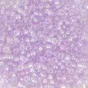 Perles rocailles Preciosa  11/0 2 mm - Pearl Pastel Lining - Violet Sfinx x20g