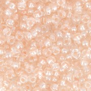 Perles rocailles Preciosa  11/0 2 mm - Pearl Pastel Lining - Salmon Sfinx x20g