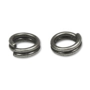 Anneaux doubles 5x0.6 mm black nickel x50|raw }}