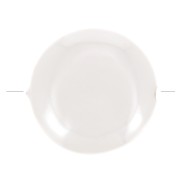 Perle nacre palet rond - 14 mm - Blanc nacré x1|raw }}