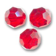 Perles rondes  PureCrystal 5000 3 mm Light Siam x20