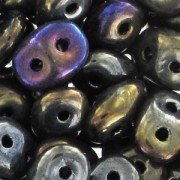 SuperDuo 2,5x5 mm Brown Iris x10g