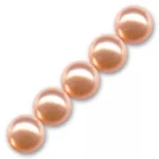Rondes nacrées 10 mm Peach x20