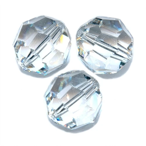 Perles rondes PureCrystal 5000 3 mm Crystal x20
