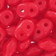 SuperDuo 2,5x5 mm Red Coral  x10g