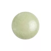 Cabochon rond en verre par Puca® 14 mm - Opaque Light Green Ceramic Look x1