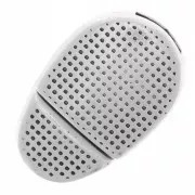 Fermoir aimanté 16x10 mm pour lacet 5 mm - Placage Argent fin vieilli x1