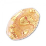 Olive feuille d'or 18x12 mm Light Rose x1|raw }}