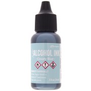 Encre transparente à alcool Adirondack Tim Holtz - Cloudy Blue x14ml|raw }}