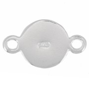 Intercalaire arbre de vie 13x8 mm avec 2 anneaux fermés - Argent 925 x1