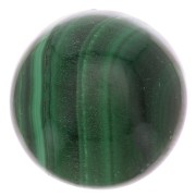 Cabochon rond 10 mm en pierre gemme - Malachite x1|raw }}
